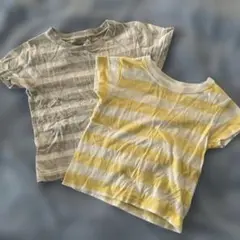 Cherokee ストライプ Tシャツ 2枚セット 95 と80