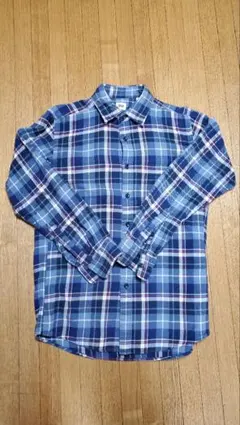 UNIQLO チェック柄 長袖ネルシャツ Sサイズ