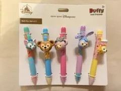 ダッフィーフレンズ ボールペンセット　香港ディズニー