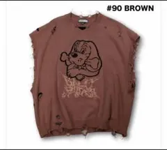 GALFY/ガルフィー スパイダー染め染めニットベスト