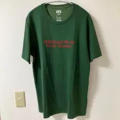 村上春樹 村上RADIO ユニクロ UT ノルウェイの森 Tシャツ(L)