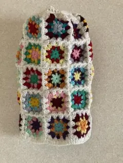 犬服　グラニースクエア　モチーフニット　オーダー受付専用