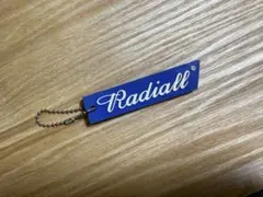 Radiall キーホルダー ブルー ロゴ