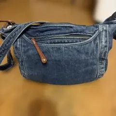 ダコタ　デニムショルダーバッグ