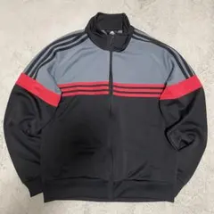 90s adidas アディダス　トラックジャケット　万国旗タグ