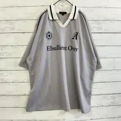 Alfred Alex メッシュ ゲームシャツ 半袖 グレー L 人気 完売 夏