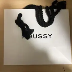 MOUSSY ショッパー ホワイト