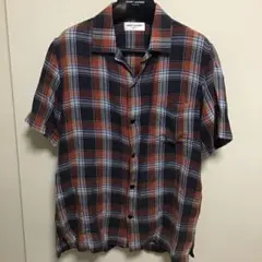 サンローランパリ　チェックシャツ　XSのサムネイル