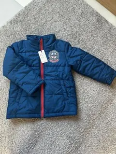 BUZZ FUZZ by BEBE 中綿コート サイズ110 青　新品未使用