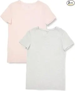 マルチパック Tシャツ クルーネック クラシックフィット 半袖 レディース 2枚のサムネイル