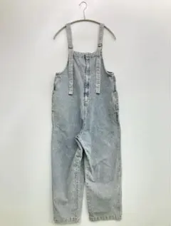 ライトブルーデニムサロペット Mサイズ