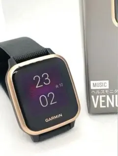 【美品】Garmin Venu SQ Music Black (1318)のサムネイル