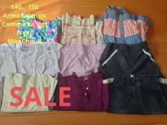 Sale サマーガールズサイズ140、150、9点セット