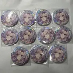 G 【ART OF NIJISANJI】 箔押し缶バッジ　サロメ 11点