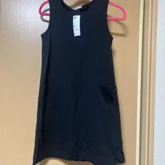 GU ブラック ミニワンピース M