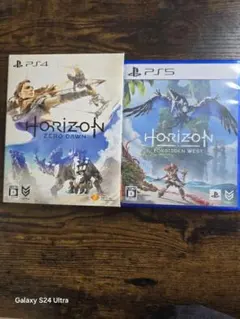 PS5 ホライゾンフォービドゥン ウエスト PS4 ホライゾンゼロセット　開封済