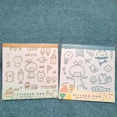 mizutamaさん　STIKER PAD 　シールシート　2冊セット♡♡