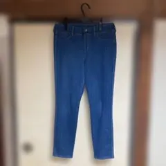 しまむら　スキニーデニム LLサイズ　裏起毛