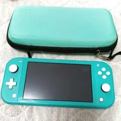Nintendo Switch Lite ターコイズ 本体　ケースのサムネイル