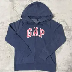 GAP バーガンディ ジップアップパーカー ワイン レッド - メルカリ