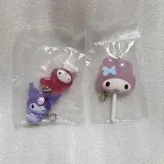 マイメロ クロミ なかよしドロップチャーム カラフルキャンディチャーム セット