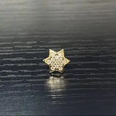10K イエローゴールド ピアス
