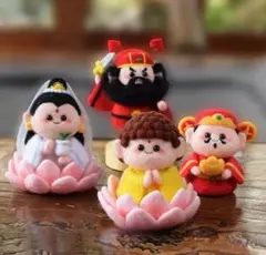 羊毛フェルト ハンドメイド キャラクター
