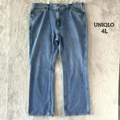 UNIQLO フレアデニムパンツ 38 4L メンズ 大きめ カジュアルのサムネイル
