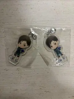 ハイキュー 二口堅治 1番くじ アクリルチャーム アクキー 2点セット