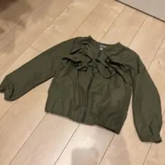 【お値下げ】RUGGED WORKS フリル付きジャケット 140センチのサムネイル