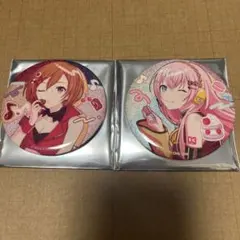 プロセカ プロジェクトセカイ 缶バッジ バースデー 巡音ルカ MEIKO