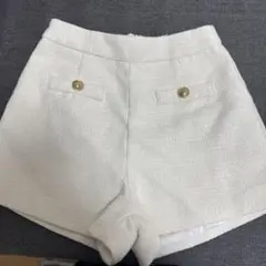 ツイード ショートパンツ