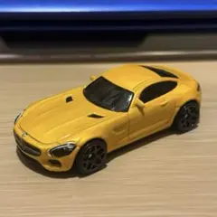 ホットウィール メルセデス ベンツ AMG GT '15 イエロー　黄のサムネイル