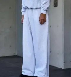 【FFEIN(フェイン)】タックワイドストレートスウェットパンツ cityboy