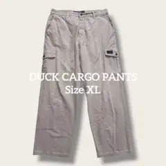 CARS ダック地 カーゴパンツ XL クリームベージュ ワークパンツ Y2K