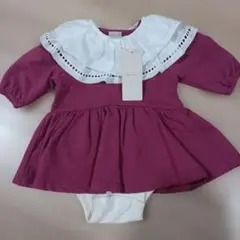 petit main 襟付きロンパース 70