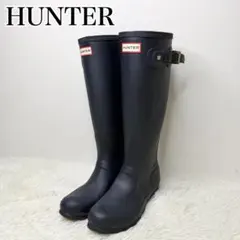 HUNTER ハンター ロングレインブーツ ブラック EU39 25cm 箱付き