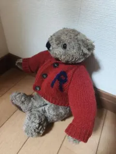 REGAL 1999 TEDDY BEAR 赤いセーター ぬいぐるみ
