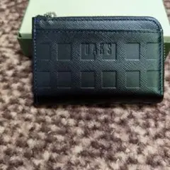 DAKS ブラック チェック柄 コインケース