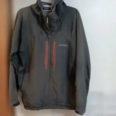 mont-bell パウダーシェッドマウンテンパーカー L　黒　クリマバリア