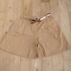 【新品】マザウェイズ キュロットスカート(ベルト付き) 150㌢