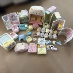 すみっコぐらし　ぬいぐるみと家具セット
