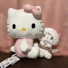 ハローキティとドーナツデザインBIGぬいぐるみ① ムース mikko