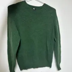 UNIQLO ダークグリーン 長袖セーター L