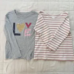 【美品】ロンT♡２枚セット 120