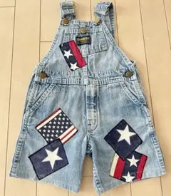 希少‼️USA OSHKOSH オーバーオール　オシュコシュ　4 T