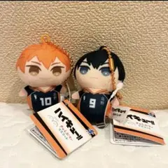 ハイキュー きゃらぷてぃマスコット 烏野高校 ☆日向翔陽 影山飛雄 ②