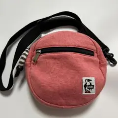 CHUMS チャムス ラウンド ショルダーバッグ ピンク