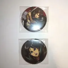 進撃の巨人　Fighting ver　COCOLLABO　缶バッジ　エレン