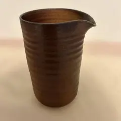 金山焼　片口　水差し　ピッチャー　花瓶　焼き物　作家物　美品！のサムネイル